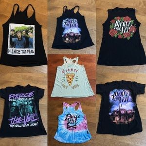 Pierce the veil Bundle T-shirts & tanks